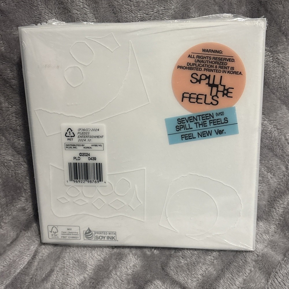 SEVENTEEN "SPILL THE FEELS" (4 Versions) Brand New Sealed - Picture 2 of 3